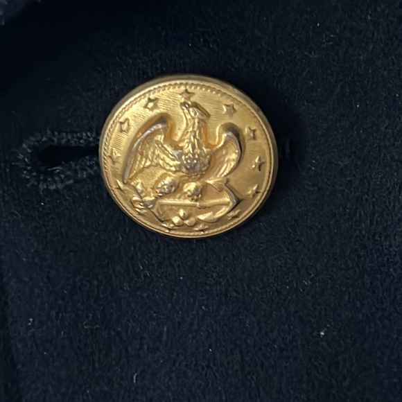 WW2 Men's US Navy Peacoat / Watch Coat - Picture 5 of 13